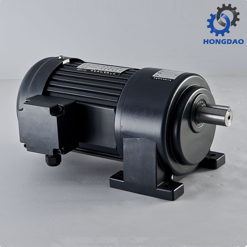 110V 220V High Torque Single Phase AC Geared Motor_D