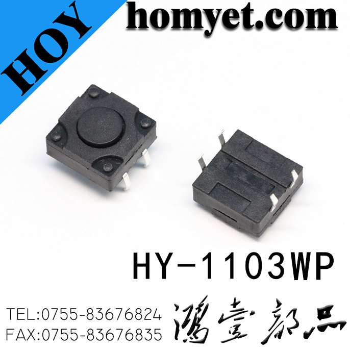 Waterproof 12*12mm Square DIP Type Tact Switch