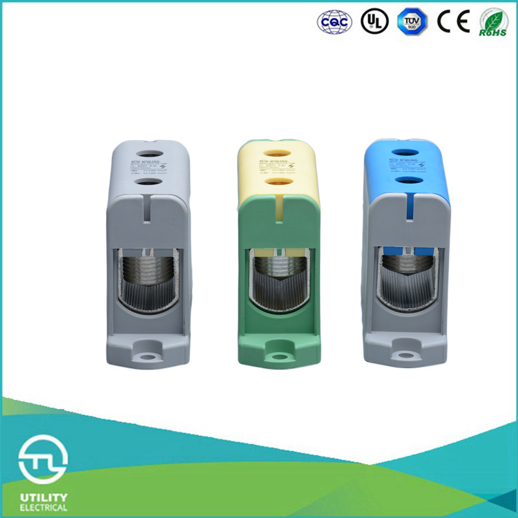 Utl Al Cu Conductor Electrical Cable Connecting Aluminum Terminal Block