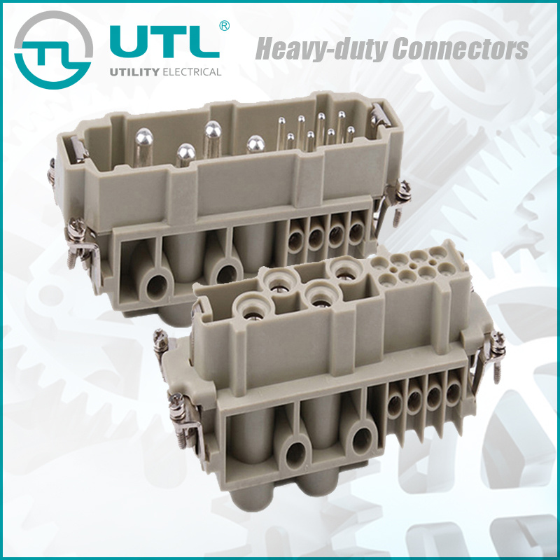 HK 12 Pins Combination Heavy-Duty Connector Inserts