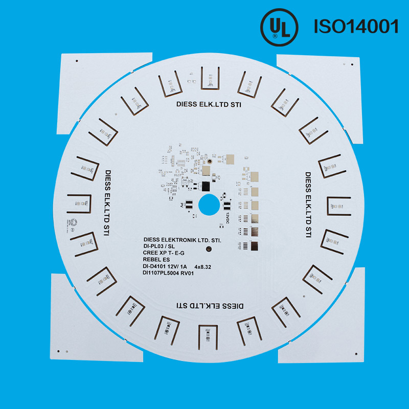 UL E344718 Single Side MCPCB LED PCB
