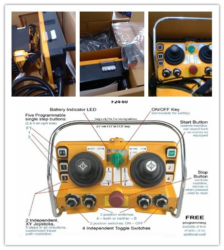 F24-60 Concrete Pump Truck Remote Controller