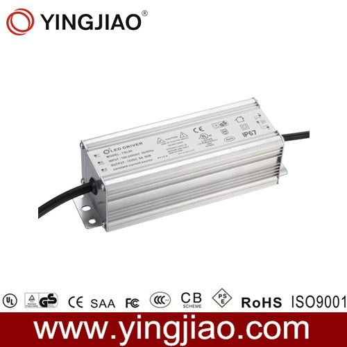 80W 12V/24V LED Driver with CE RoHS