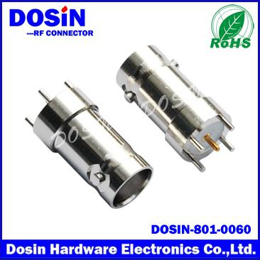 BNC Female Straight Connector for PCB