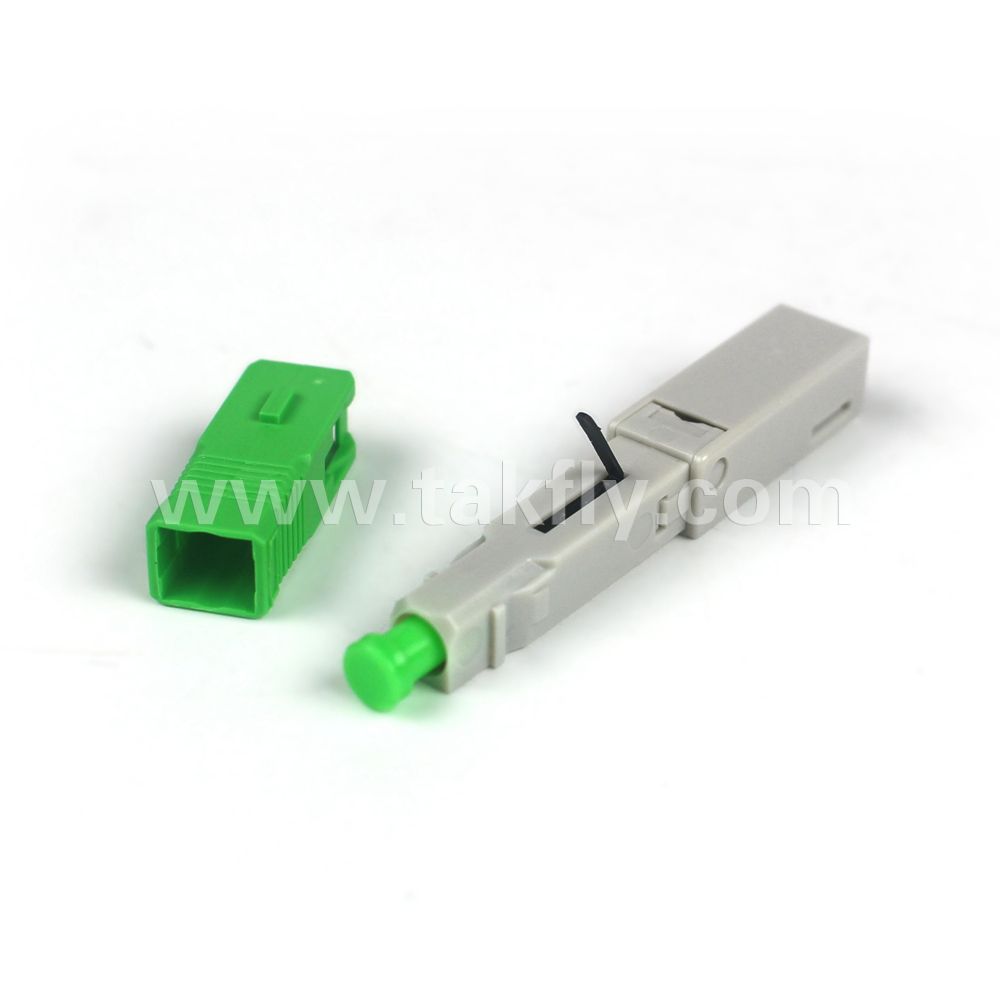 High Stability Sc APC Upc Fiber Fast Quick Connector for FTTH