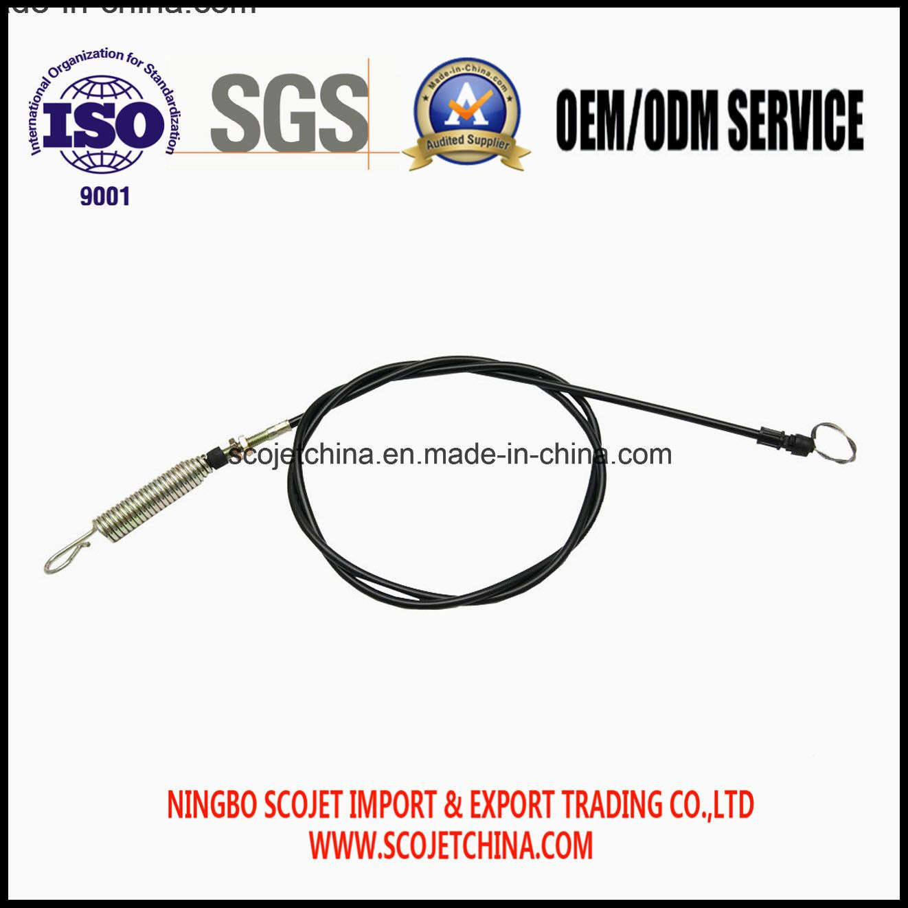 Control Cable with Spring and Thread Wire End