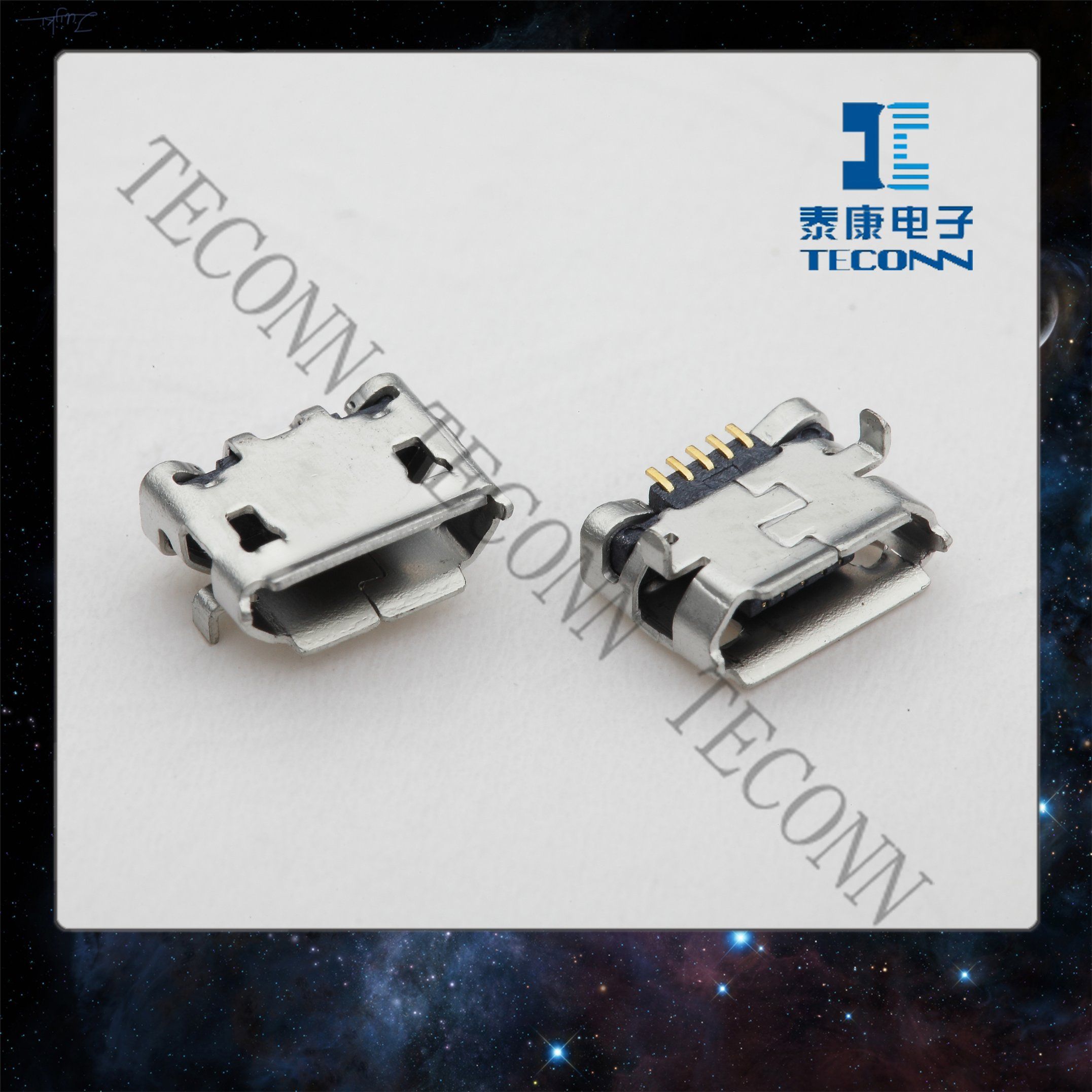 Micro USB 5pin 0504 Receptacle Connector