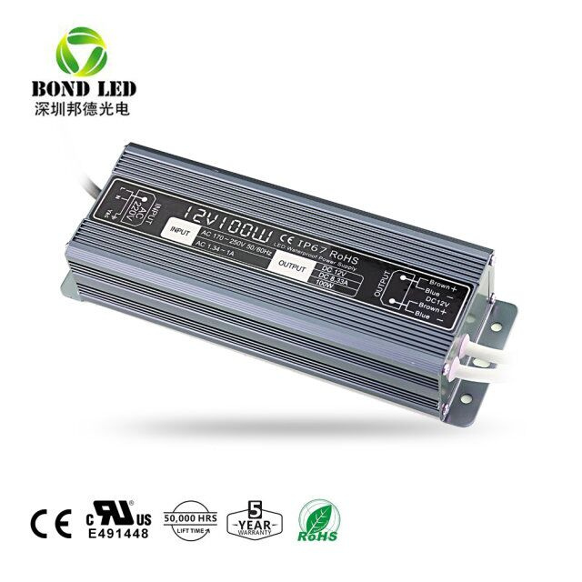 DC12/24V Waterproof 100W 200W 250W 300W LED Driver
