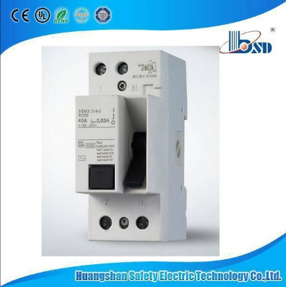 5sm1 2p 40A 30mA RCCB, Residual Current Circuit Breaker