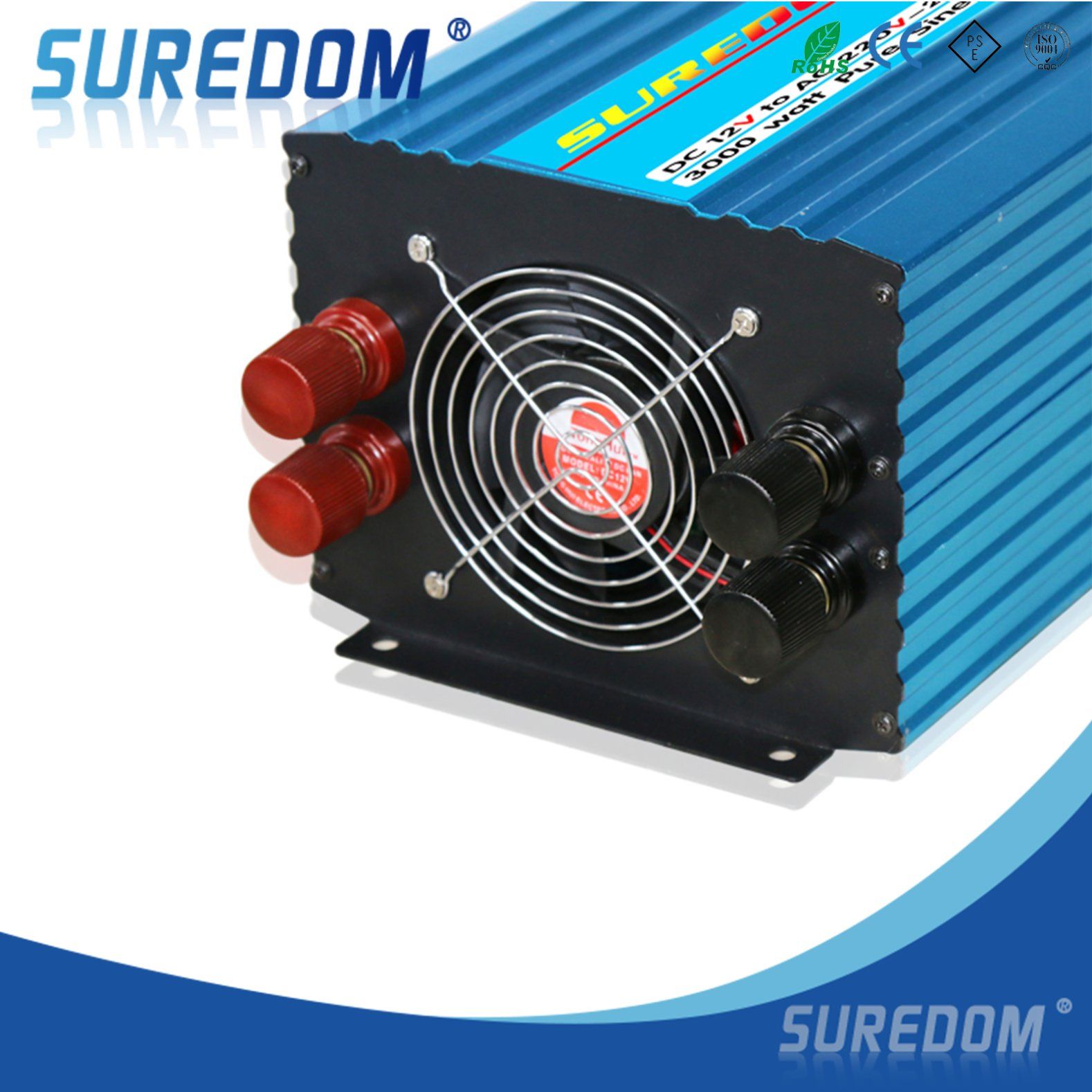 92% Power Efficiency 3000W Pure Sine Wave Inverter