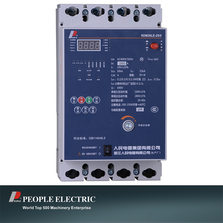 Earthleakage Circuit Breaker (ELCB) of Rdm30le-250