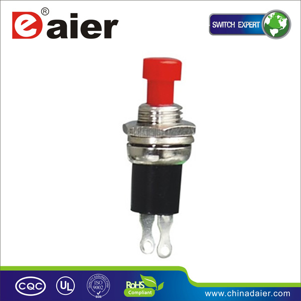 Small Switch, Momentary Plastic Push Button Switch (KAX-3)