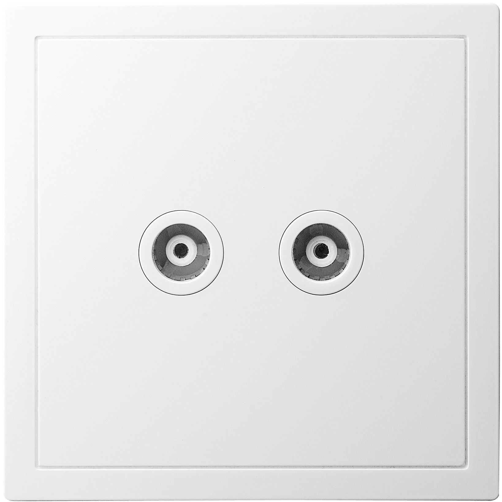 2-Gang TV Outlet