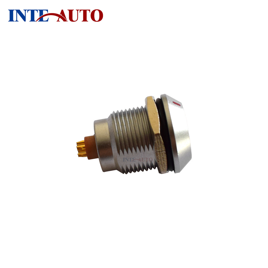 7 Pins IP68 Sealed Metal Push Pull Female Connector Socket