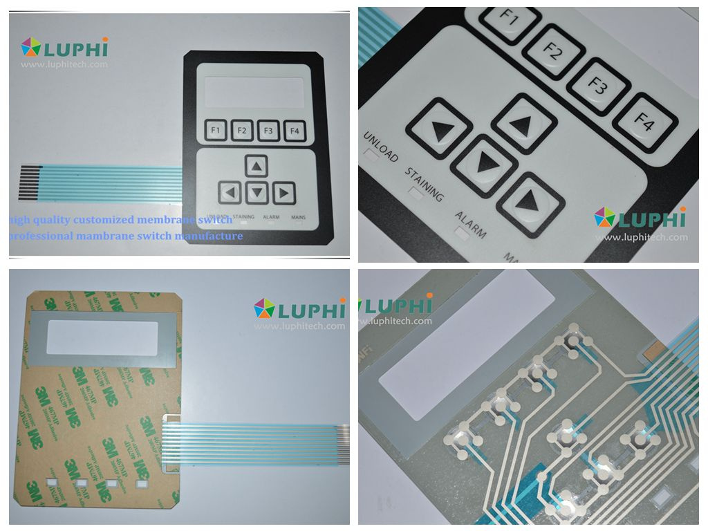 Customized Silk Screen Printed Membrane Control Switch Panel