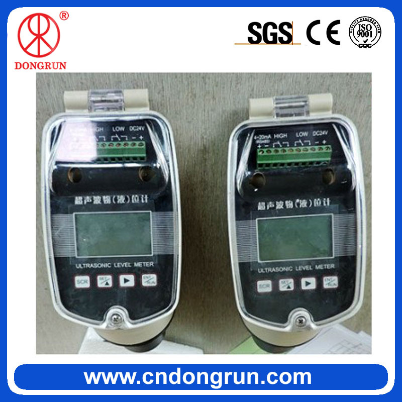 LCD Display Ultrasonic Water Level Meter