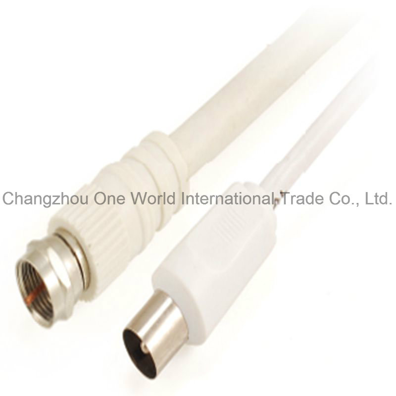 F Screw Plug - 9.5mm TV Plug Cable, Gr59