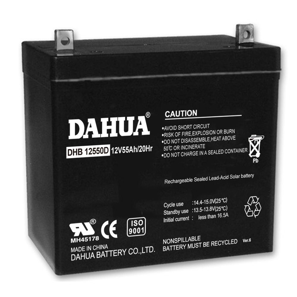 12V 55ah Deep Cycle Solar Battery for Solar Systems