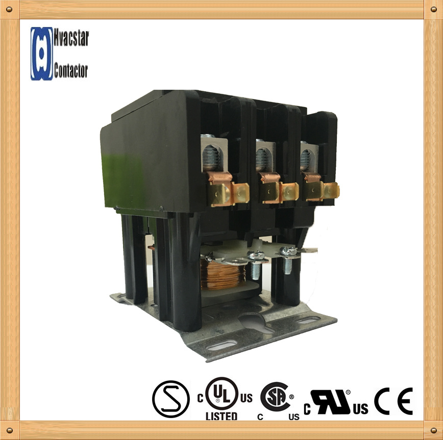 UL Ce CSA Approval 3 Pole AC Contactor for Air Conditioner Protection