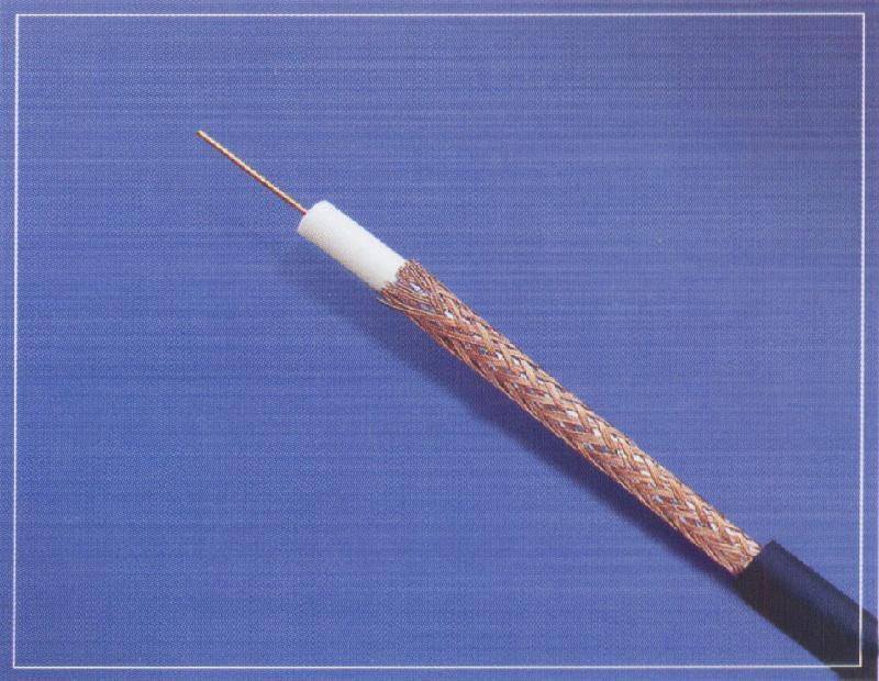 Rg Mil-C-17 Silver-Plated Copper Coaxial Cable for Communication