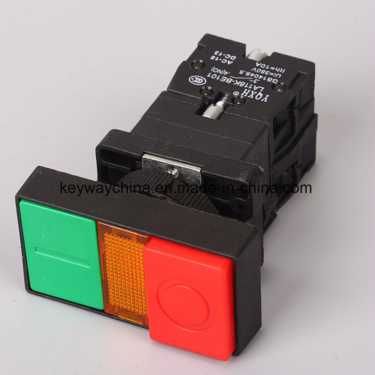 Square Type Push Button Switch with Ce/CB/CCC