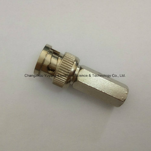 Male Twist on Bulkhead BNC Metal of Coaxial Connector
