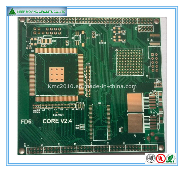 8 Layer Immersion Gold Printed Circuit Board with BGA PCB