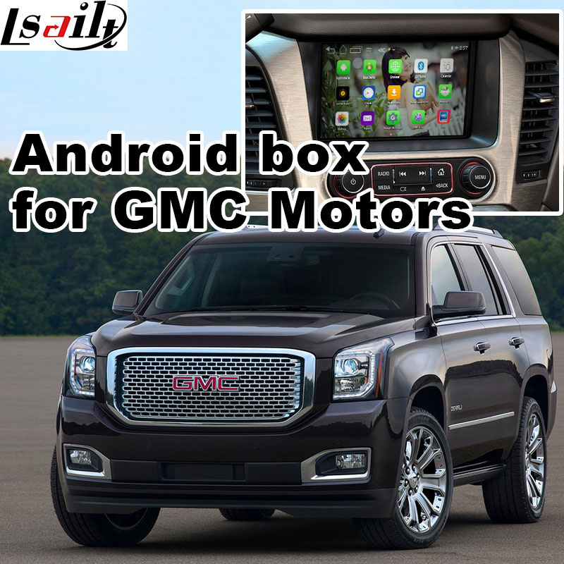 Android 4.4 GPS Navigation Box for Gmc Yukon Sierra Canyon Terrain Intellink System Video Interface