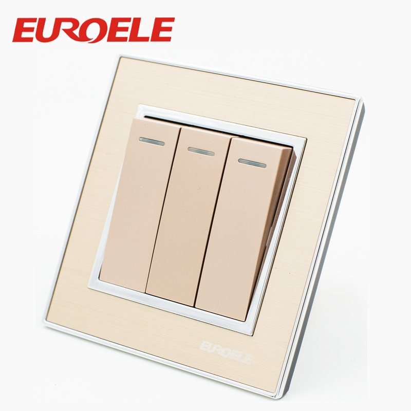 Acrylic OEM Color 250V/10A Electric Wall Switch