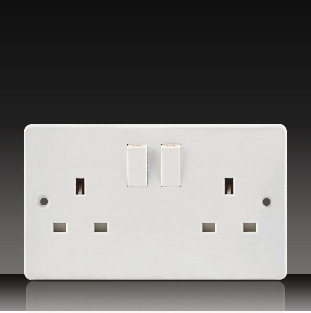 13A 2 Gang Switch Socket (CK213)