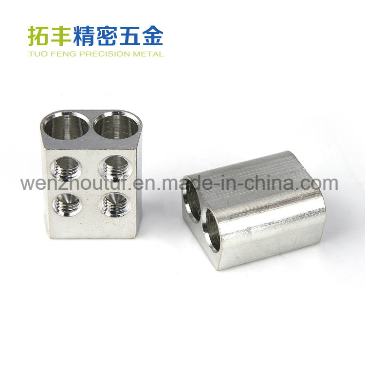 Electrical Meter Terminal Blocks Wire Connector Brass Nickel Plated