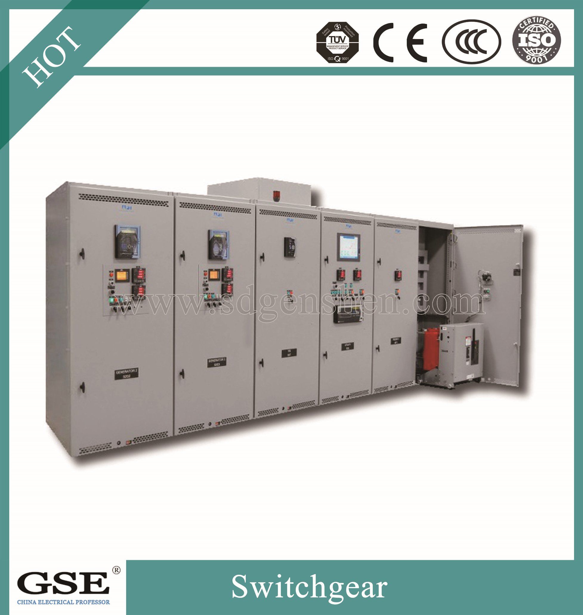 Low Voltage Electric Distribution Switchboard Panel/Electric Switchgear