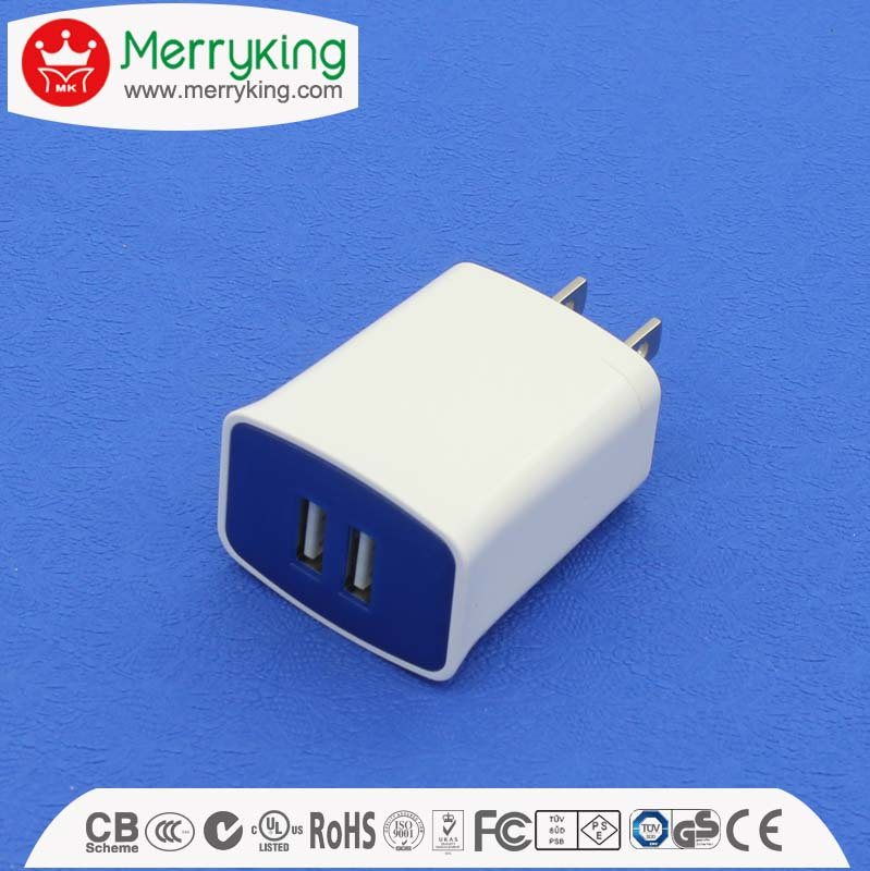 Merryking 5V 2A USB Power Adapter 5V 6V 7V 8V 9V AC to DC Power Adapter with Us Plug