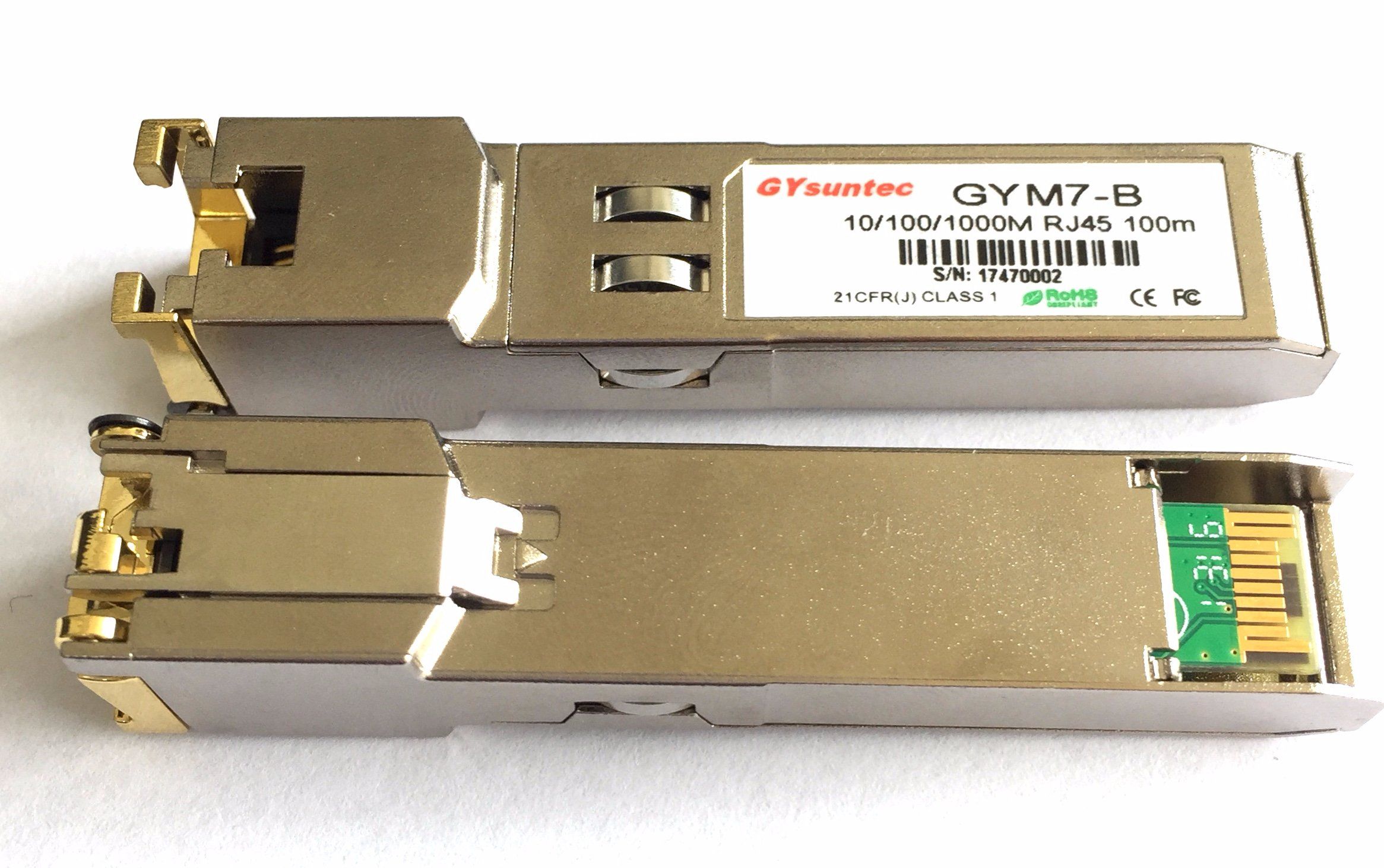 10-100-1000base-T Optical SFP