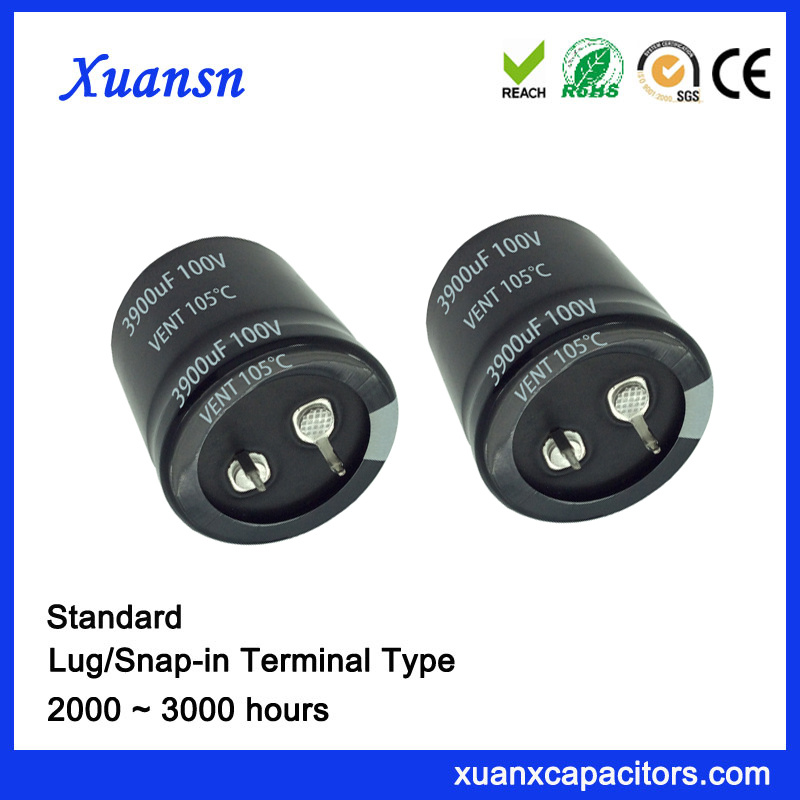 3900UF 100V Standard Snap in Electrolytic Capacitor