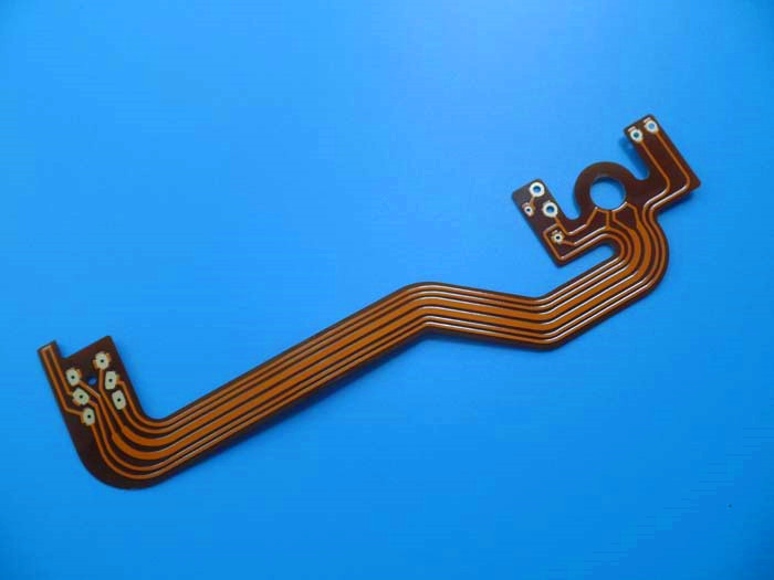 FPC Heavy Copper 2 Oz Flexible PCB with Yellow Soldermask