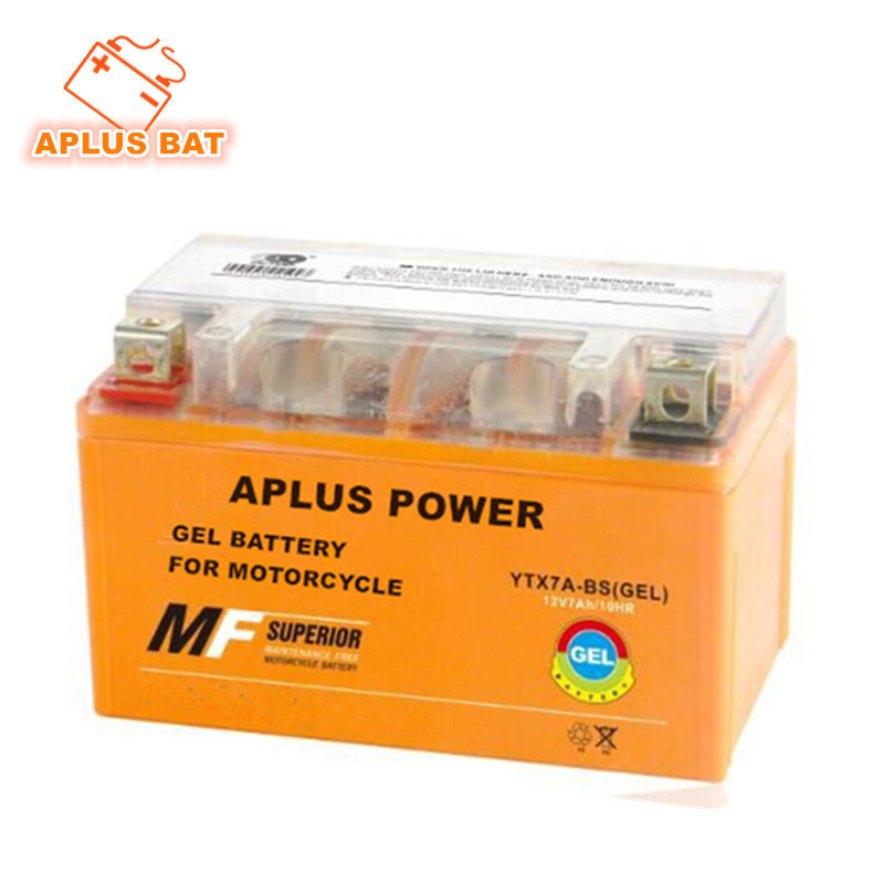 Great CCA Starting Performance Gel Batteries Ytx7a-BS 12V 7ah