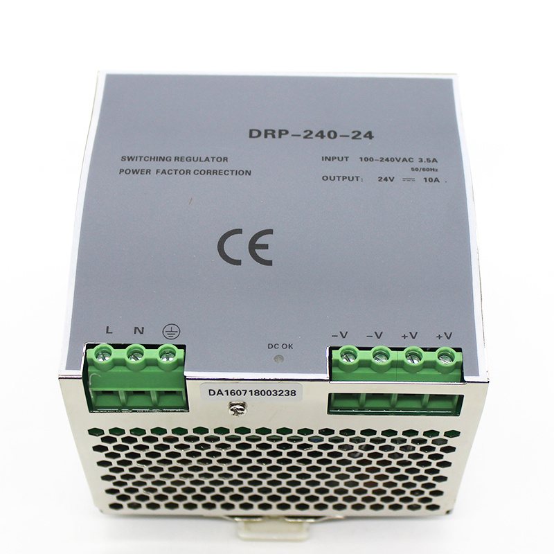 Yumo Drp-240 240W SMPS DIN Rail Type Switching Power Supply