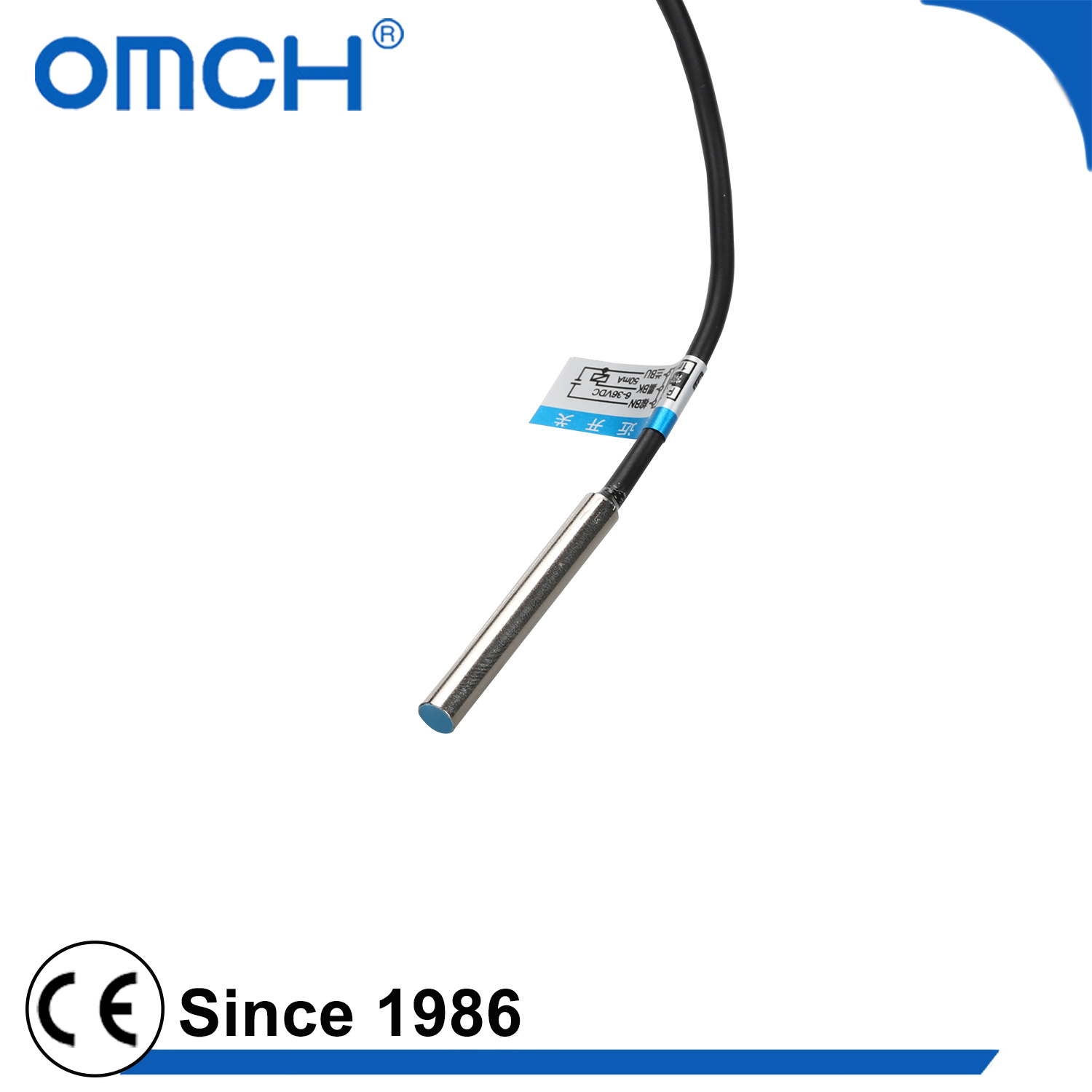 Omch Lj4a3-1-Z/Bx M4 1mm NPN No DC Type Small Inductive Proximity Switch Sensor