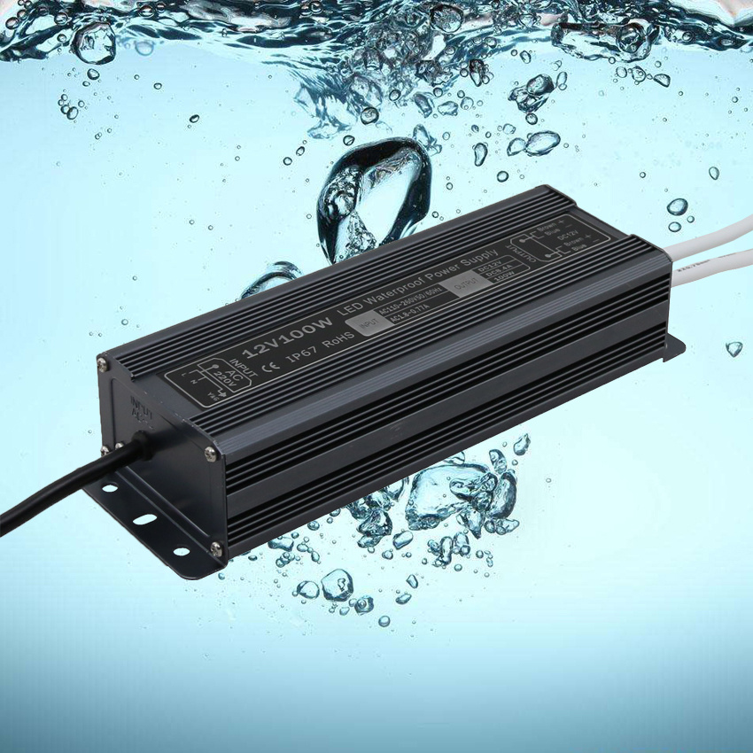 12V 8A Waterproof LED Power Supply with Ce RoHS Htl-Series