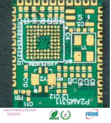 6 Layers Half Holes Edge Platting PCB