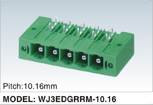 New Developing PCB Terminal Block (WJ3EDGRRM-10.16mm)