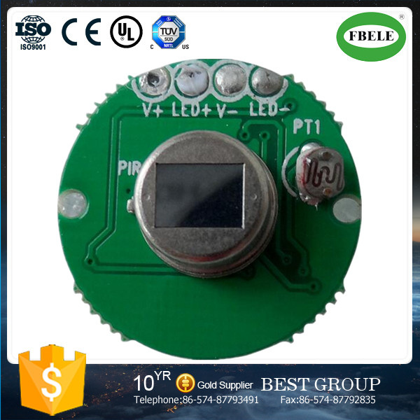 Factory Mass Production of Infrared Radar Sensor Module Human