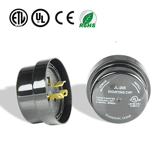 Surge Protection UL Approved Twist-Lock Photocell Shorting Cap 0-480V