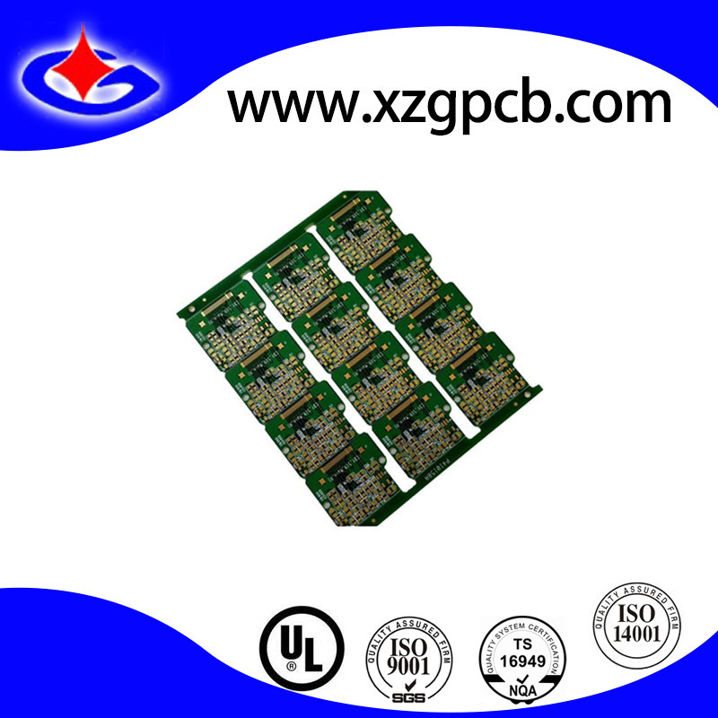 Fr4 Double Sided PCB Circuit for Stereo System