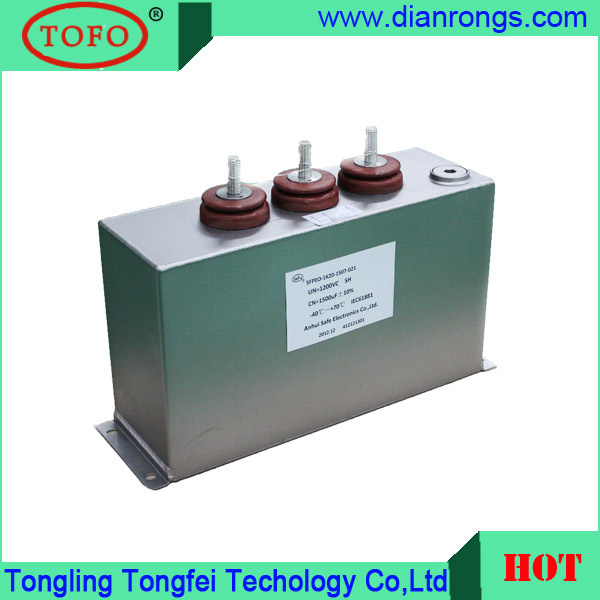 Un Polarized 1000UF 800V for DC Link Filter Capacitor