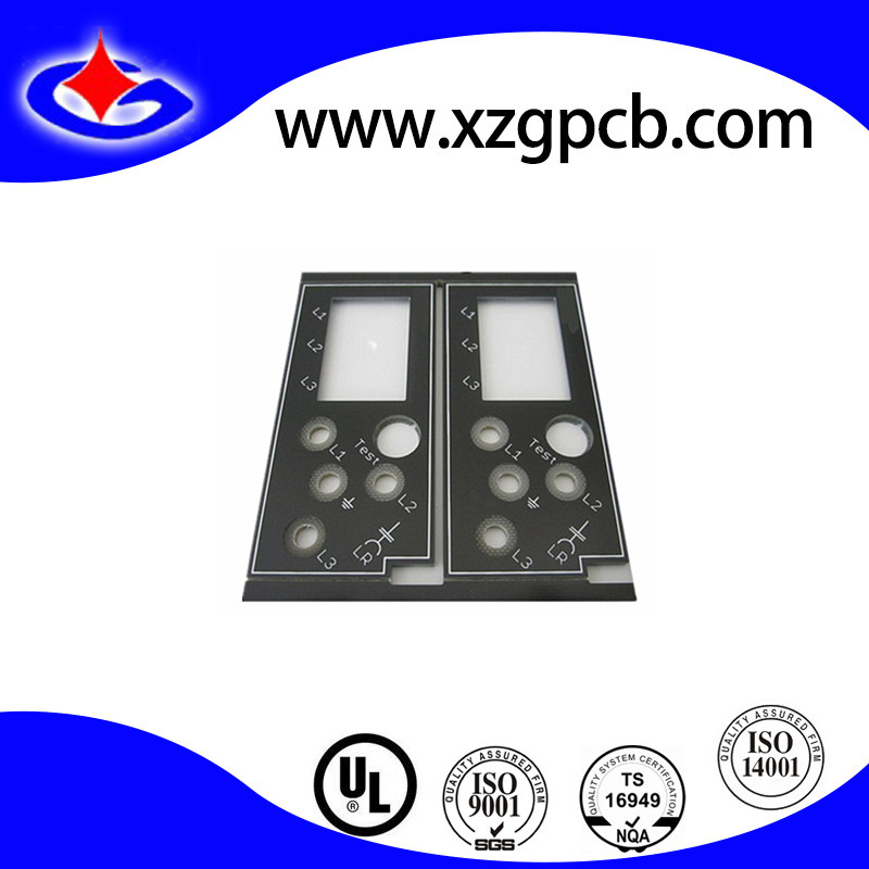 2-Layer Aluminum PCB LED Board with Black Solder Mask