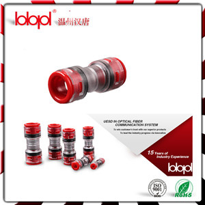 Microduct Connector, Straight Connector, Fibre-Optical Fitting 14mm
