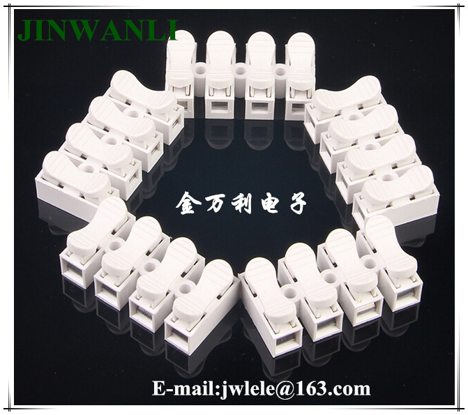 Quick-Connection Screwless Terminal Blocks for Strip Lights 380V 10A