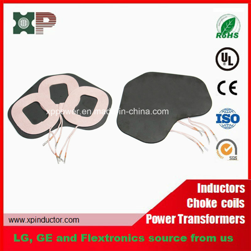 Special Shape Qi Approved Three Coils Wireless Charging Coil